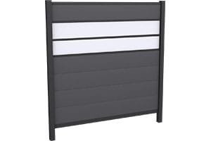 ガーデンWPCフェンスダブルフロストアクリルパネル