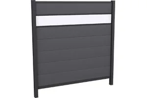 Garden WPC Fence Decoration Bars