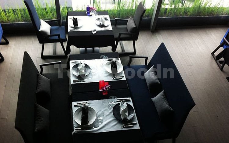 Outdoor-WPC-Terrassenbereich