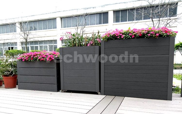 suporte de flores ao ar livre