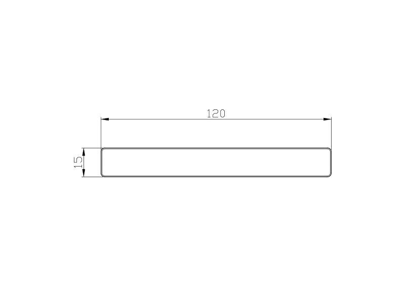 15mm x 120mm Capped Solid Composite Decking-size