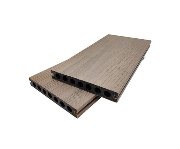 23 mm x 150 mm hohle WPC-Terrassendiele mit Kappe