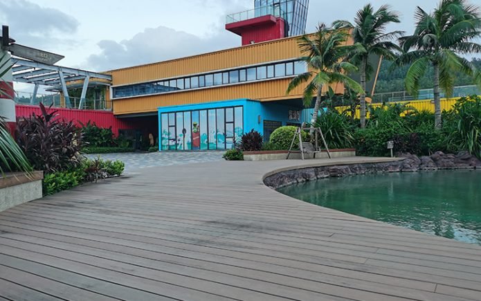 Deckdesign am Seeufer