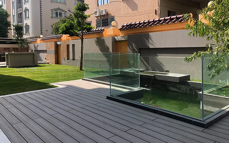 Deck Flooring on a Concrete Patio