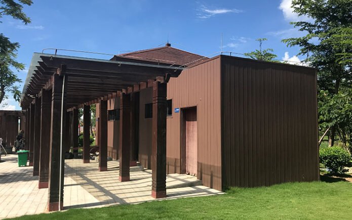 WPC composite exterior siding panels