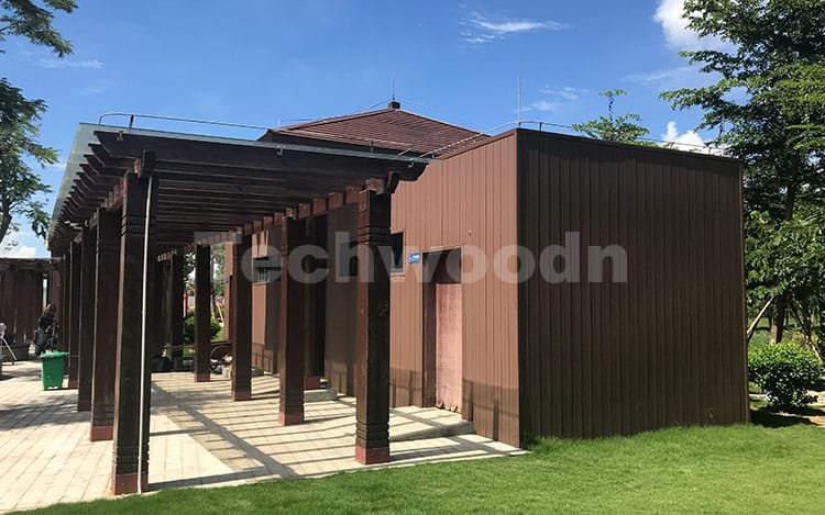 Paneles de revestimiento exterior compuestos de WPC