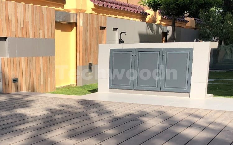 Kochbereich im Freien