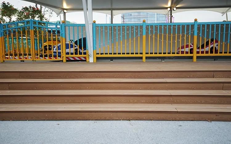 Composite Decking to Concrete