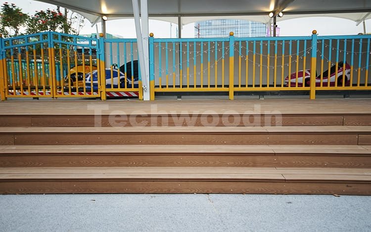 Composite Decking to Concrete