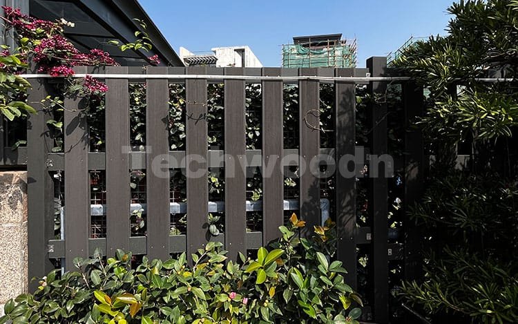 ライト グレー wpc フェンス ボード