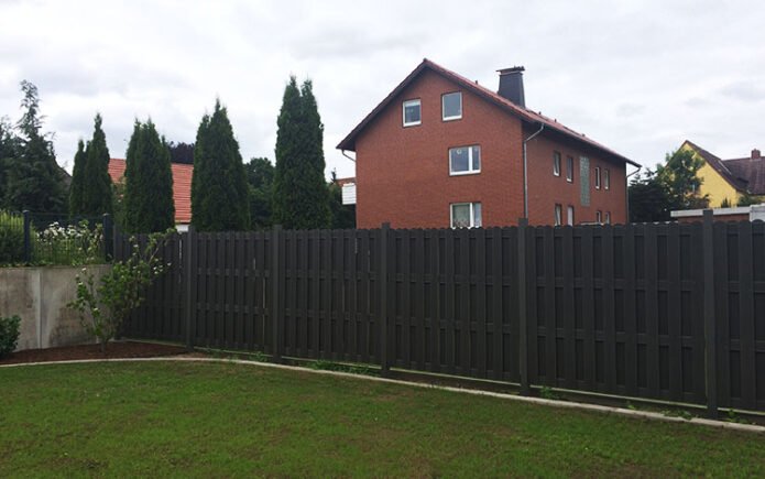 black Garden Fences