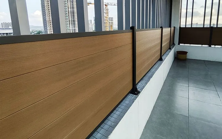 WPC Privacy Fence for Outdoor