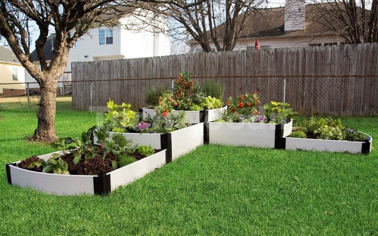 Kit de cama elevada para jardim faça você mesmo