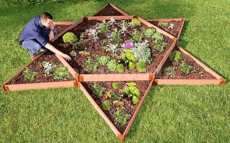 Lit de jardin surélevé facile à bricoler